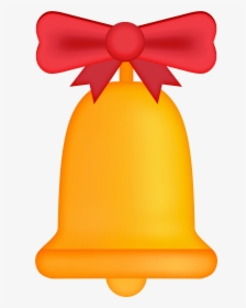 Gold Christmas Bell Png Clip Art, Transparent Png, Free Download