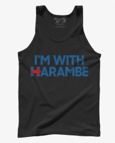 I"m With Harambe - Active Tank, HD Png Download, Free Download
