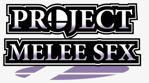 Super Smash Bros Project M Logo Png - Melee Font, Transparent Png, Free Download