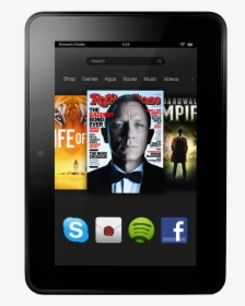 Amazon Kindle Fire Hd, HD Png Download, Free Download
