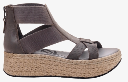 Womens Cannonball Wedge Sandal In Zinc Side View"  - Fisherman Sandal, HD Png Download, Free Download