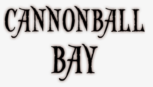 Cannonball Bay Slot - Calligraphy, HD Png Download, Free Download