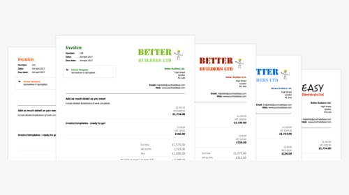 Invoice Templates - Write A Plastering Invoice, HD Png Download, Free Download