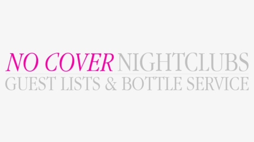 No Cover Nightclubs - Lilac, HD Png Download, Free Download
