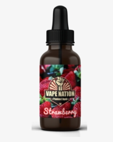 Strawbery Vaping Liquid 30ml Vapenation Eliquid - Kiara Phytoceuticals Argan Oil, HD Png Download, Free Download