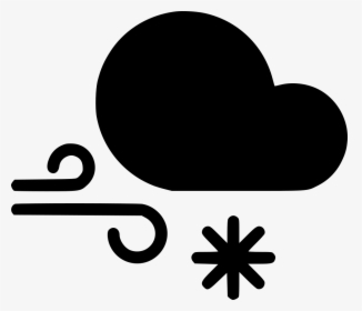 Snow Wind Cloud Gust - Portable Network Graphics, HD Png Download, Free Download