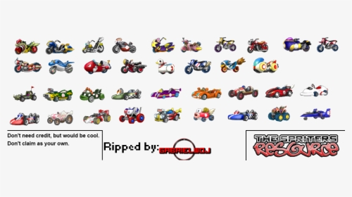 Antarctica Rendezvous alleen Th Vehicles Si ] - All Vehicles In Mario Kart Wii, HD Png Download - kindpng