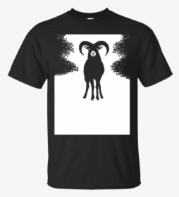 Sheep Goat Mountain Ram Horn Horns Aries Jumbock Bighorn - Artwork T Shirt Design, HD Png Download, Free Download