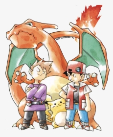 Original Pokemon Red Art, HD Png Download, Free Download
