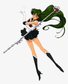 Was Sg Soraka/her Staff Inspired By Sailor Pluto - Sailor Pluto, HD Png Download, Free Download
