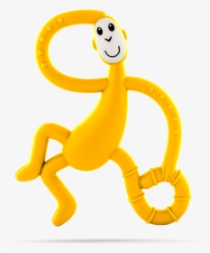 Yellow Dancing Monkey Teether - Matchstick Monkey Geel, HD Png Download, Free Download