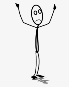 Question Stickman Stick Figure Matchstick Man Public - Sad Stick Figure Png, Transparent Png, Free Download