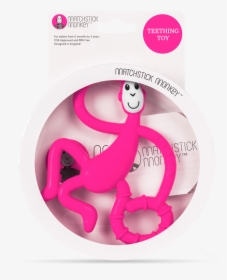 Pink Dancing Monkey Teether - Matchstick Monkey Dancing Monkey Pink, HD Png Download, Free Download