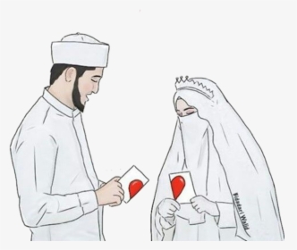 ##wedding #islamic #islamic Wedding #islamic Art #islam - Sticker Wedding Muslim, HD Png Download, Free Download