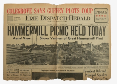 Hammermill Erie Plant, HD Png Download, Free Download