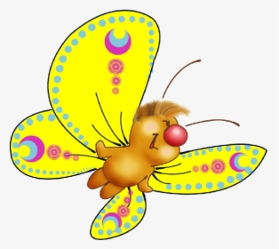 Transparent Fly Clipart Png - Butterfly Cartoon Clip And Art, Png Download, Free Download