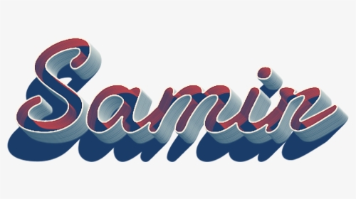Samir 3d Letter Png Name - Sameer Letter, Transparent Png, Free Download