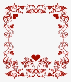 Valentine S Day Decorative - Border For Valentines Day, HD Png Download, Free Download