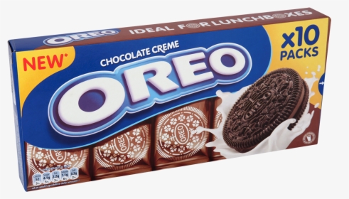 Oreo Chocolate Creme Snack Packs X10 - Oreo Chocolate Creme 10 Pack, HD Png Download, Free Download