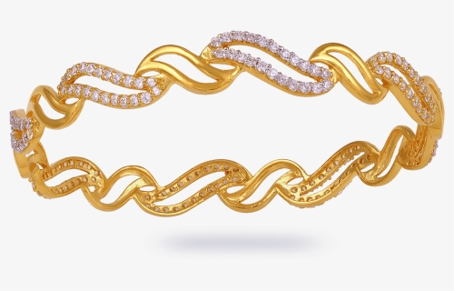 Jos Alukkas Gold Bangle Ja50rcobzg Kczrwi - Chain, HD Png Download, Free Download