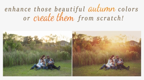 Enhance Those Beautiful Autumn Colors Or Create Them - Autumn Actions, HD Png Download, Free Download