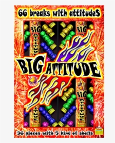 Big Attitude Firework, HD Png Download, Free Download