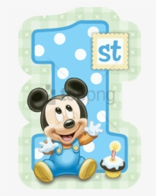 Mickey 1st Birthday, HD Png Download, Free Download