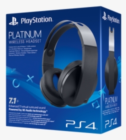 Imported Ps4ac76 Large - Sony Playstation Platinum Wireless Headset Review, HD Png Download, Free Download