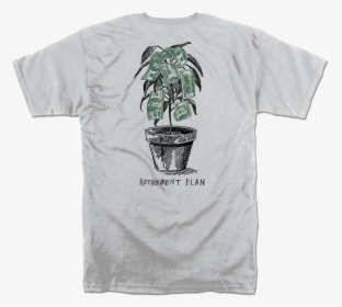 Retirement Tshirt - Silver - Bonsai, HD Png Download, Free Download