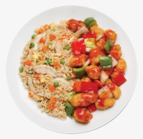 Combo Plate Cfr Ssc 800 - Fried Rice Plate Png, Transparent Png, Free Download