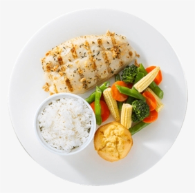 Grilled Fish With 1 Side Dish - Grilled Fish Kenny Rogers, HD Png Download, Free Download
