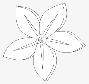 Black And White Floral Tattoos Cliparts Co Flowers - Flower Vector Png White, Transparent Png, Free Download