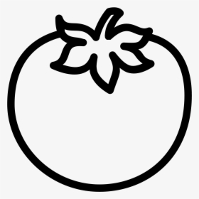 Png Icon Free Download Png Freeuse Library - Tomato Black And White, Transparent Png, Free Download