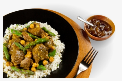 Lamb And Rice On Plate - Delicious Food Images Png, Transparent Png, Free Download