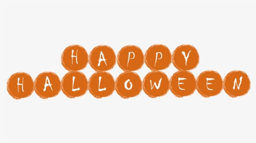 Happy Halloween Round Png - Happy Halloween Clipart, Transparent Png, Free Download