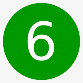 Number 6, Green, Round Svg Clip Arts - Otp Smartbank Logo, HD Png Download, Free Download
