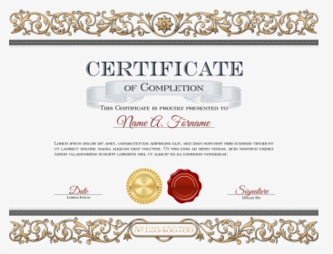 Free Png Achievement Certificates - Certificate Of Achievement Ex, Transparent Png, Free Download