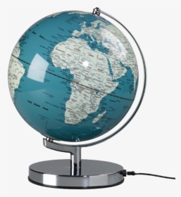 French Blue Illuminated World Globe Light Thumbnails - Stanfords Globes, HD Png Download, Free Download