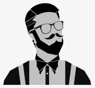 Hipster Man Silhouette Fashion - Rajput Chauhan, HD Png Download, Free Download