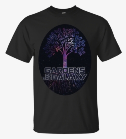 Gardens Of The Galaxy Space Universe Tree Garden Galaxy - Flamingo Christmas Shirt, HD Png Download, Free Download