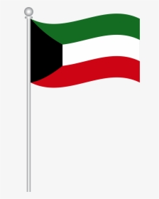 Kuwait Flag Waving Png, Transparent Png, Free Download