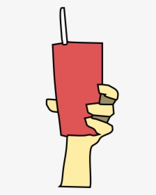 Hand Holding A Drink, HD Png Download, Free Download