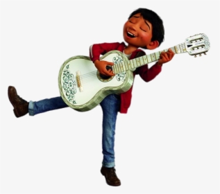 Miguel De Rivera Playing On Guitar - Coco Miguel Playing Guitar, HD Png Download, Free Download