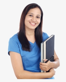 Indian Student With Books Png, Transparent Png, Free Download