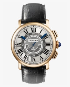 Free Download Of Watches Png Image Without Background - Cartier Rotonde Central Chronograph, Transparent Png, Free Download