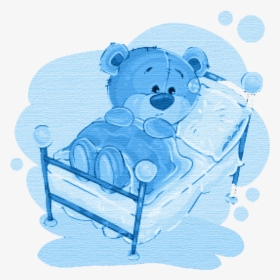Get Well Soon Card Teddy Bear, HD Png Download, Free Download