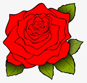 Blue Rose Clip Art, HD Png Download, Free Download