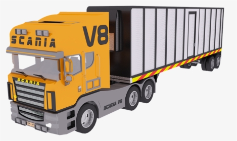 Truck, Lorry, Transport, Logistics, Cargo, Automobile - Trailer Truck, HD Png Download, Free Download