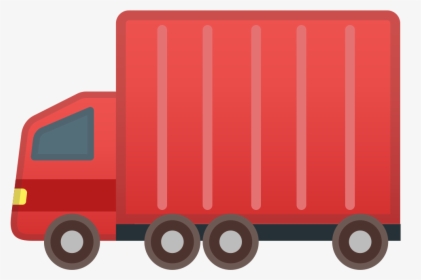 Articulated Lorry Icon - Icon Lorry Png Red, Transparent Png, Free Download