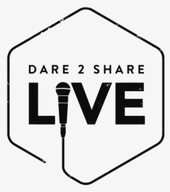 D2s - Live - Black - Dare To Share Live, HD Png Download, Free Download